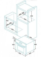 Edesa Oven hinta ja tiedot | Erillisuunit | hobbyhall.fi