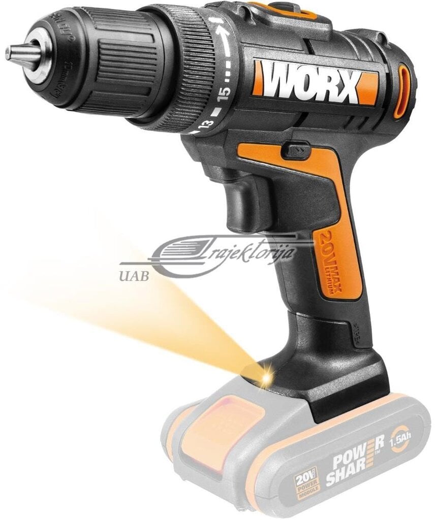 WORX WX101.9 kombiporakone hinta ja tiedot | Akkuporakoneet ja ruuvinvääntimet | hobbyhall.fi