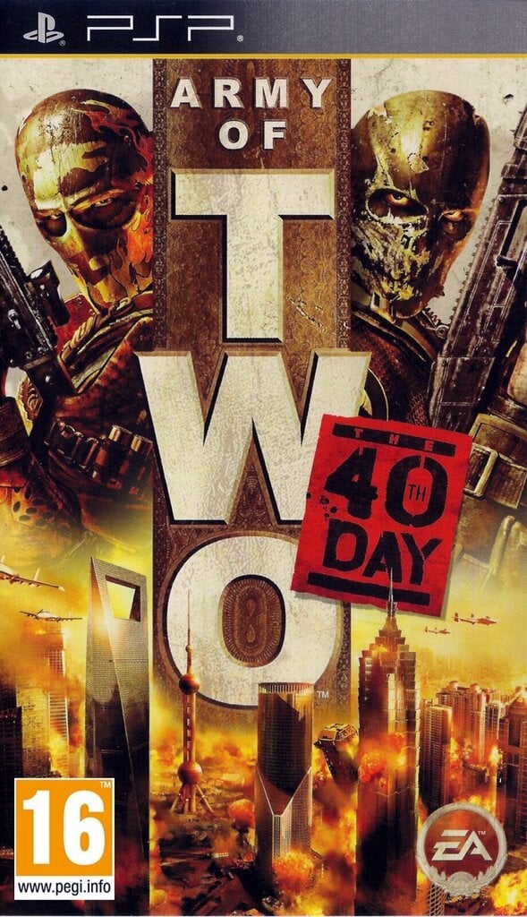 PSP Army of Two: The 40th Day hinta ja tiedot | Tietokone- ja konsolipelit | hobbyhall.fi