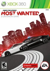 Xbox 360 Need for Speed: Most Wanted 2012 (Import) hinta ja tiedot | Tietokone- ja konsolipelit | hobbyhall.fi