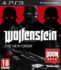 PS3 Wolfenstein: The New Order hinta ja tiedot | Tietokone- ja konsolipelit | hobbyhall.fi