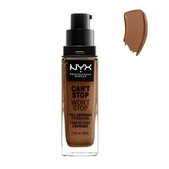 can't Stop Won't Stop NYX (30 ml) nestemäinen meikkivoide Väri: cappuccino hinta ja tiedot | Meikkivoiteet ja puuterit | hobbyhall.fi