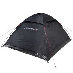 High Peak Monodome 4, musta teltta hinta ja tiedot | High Peak Urheilu ja vapaa-aika | hobbyhall.fi