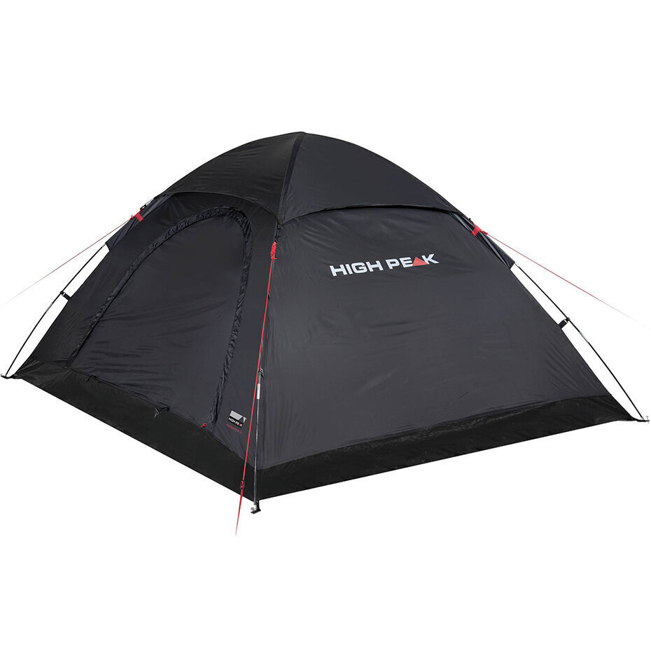 High Peak Monodome 4, musta teltta hinta ja tiedot | Teltat | hobbyhall.fi