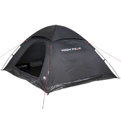 High Peak Monodome 4, musta teltta hinta ja tiedot | Teltat | hobbyhall.fi