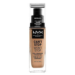 Can't Stop Won't Stop NYX (30 ml) nestemäinen meikkivoide Väri: neutral buff hinta ja tiedot | Meikkivoiteet ja puuterit | hobbyhall.fi