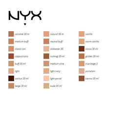 Can't Stop Won't Stop NYX (30 ml): nestemäinen meikkivoide Väri - klassisen ruskettunut hinta ja tiedot | NYX Hajuvedet ja kosmetiikka | hobbyhall.fi