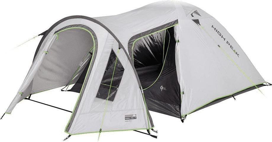 High Peak teltta Kira 3.0, harmaa teltta 3 hengelle hinta ja tiedot | Teltat | hobbyhall.fi