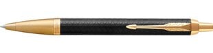 Parker IM Premium Black GT 1931667-kynät, musta väri. hinta ja tiedot | Kirjoitusvälineet | hobbyhall.fi