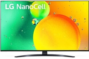 LG 43" 4K Ultra HD NanoCell Smart televisio 43NANO763QA hinta ja tiedot | Televisiot | hobbyhall.fi