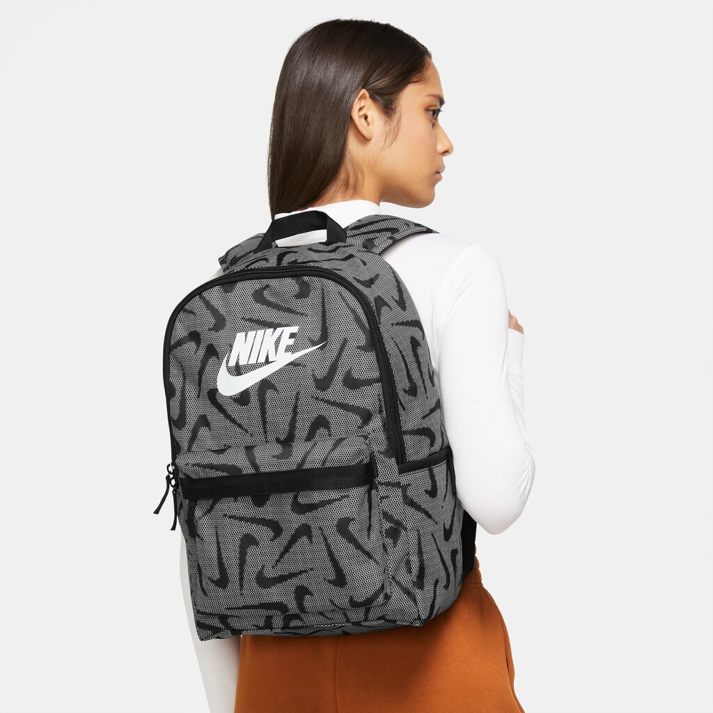 Nike reppu HERITAGE BKPK - LENTI SWSH AOP, musta-sininen hinta ja tiedot | Urheilukassit ja reput | hobbyhall.fi