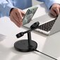 Baseus Swan stand 3in1 magnetic charger with USB Type C cable 1m black (WXTE000101) hinta ja tiedot | Puhelimen laturit | hobbyhall.fi