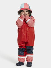 Didriksons lasten sadehaalari COLORADO, vaaleanpunainen-punainen hinta ja tiedot | Didriksons Lasten vaatteet ja jalkineet | hobbyhall.fi