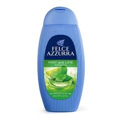 Felce Azzurra Mint & Lime -suihkugeeli, 400 ml hinta ja tiedot | Suihkusaippuat ja suihkugeelit | hobbyhall.fi