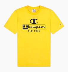 Champion miesten T-paita, keltainen hinta ja tiedot | Miesten T-paidat | hobbyhall.fi