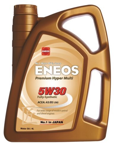 ENEOS Premium Hyper Multi 5W30, 4L moottoriöljy hinta ja tiedot | Moottoriöljyt | hobbyhall.fi