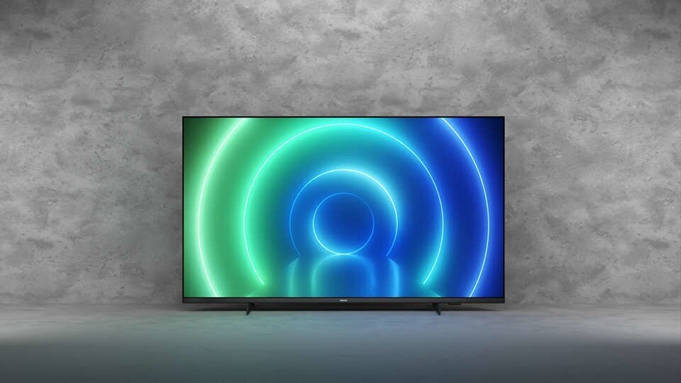 PHILIPS 65" 4K Ultra HD Saphi Smart LED LCD televisio 65PUS7506/12 hinta ja tiedot | Televisiot | hobbyhall.fi