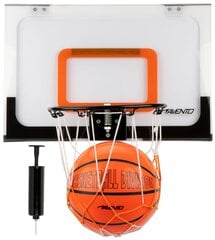 Koripallolevy mini AVENTO 47BM verkko + pallo + pumppu hinta ja tiedot | Muut koripallotarvikkeet | hobbyhall.fi