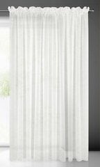 Lucy-verho, 140 x 250 cm, valkoinen / oranssi hinta ja tiedot | Verhot | hobbyhall.fi