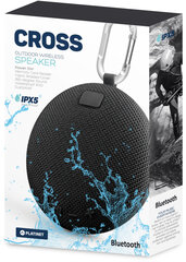 Platinet Cross Bluetooth 5W IPX5, musta hinta ja tiedot | Kaiuttimet | hobbyhall.fi