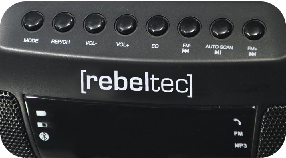 Rebeltec SoundBox 390, musta hinta ja tiedot | Kaiuttimet | hobbyhall.fi