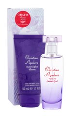 Christina Aguilera: Eau So Beautiful EDP 30 ml + voide Moonlight Bloom 50 ml hinta ja tiedot | Naisten hajuvedet | hobbyhall.fi