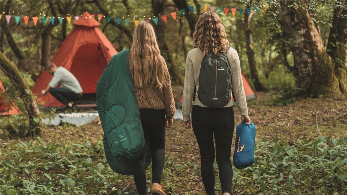 Makuupussi Easy Camp Cosmos, vihreä hinta ja tiedot | Makuupussit | hobbyhall.fi