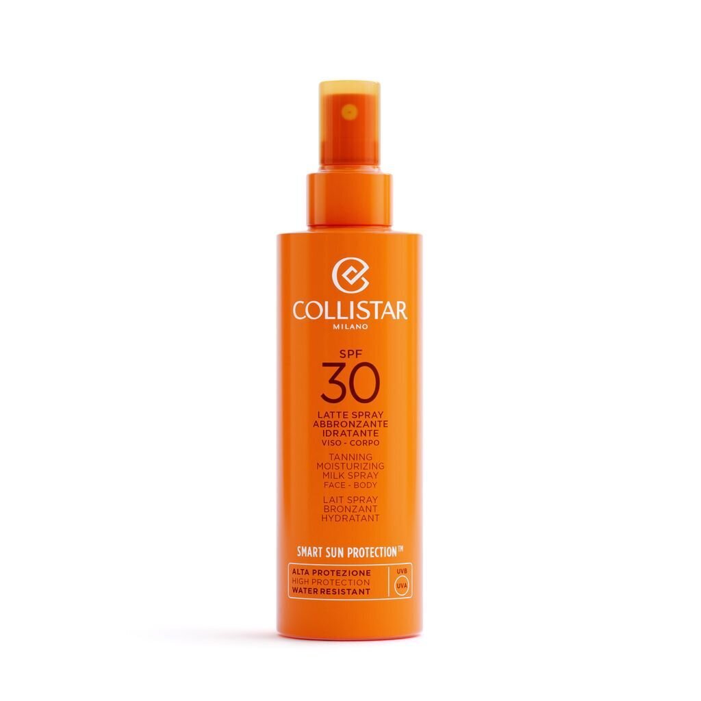 Collistar SPF30 aurinkosuihke, 200 ml hinta ja tiedot | Aurinkovoiteet | hobbyhall.fi