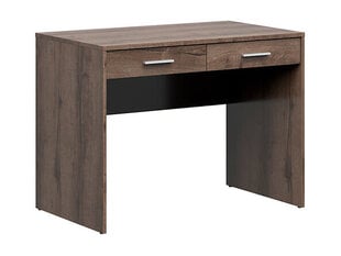 Kirjoituspöytä BRW Nepo Plus 2S, ruskea hinta ja tiedot | Tietokonepöydät ja työpöydät | hobbyhall.fi
