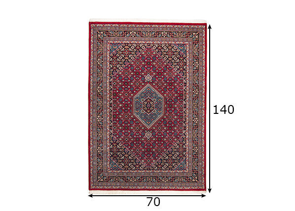 Theko Benares Bidjar 9- Matto, 70x140 cm hinta ja tiedot | Isot matot | hobbyhall.fi