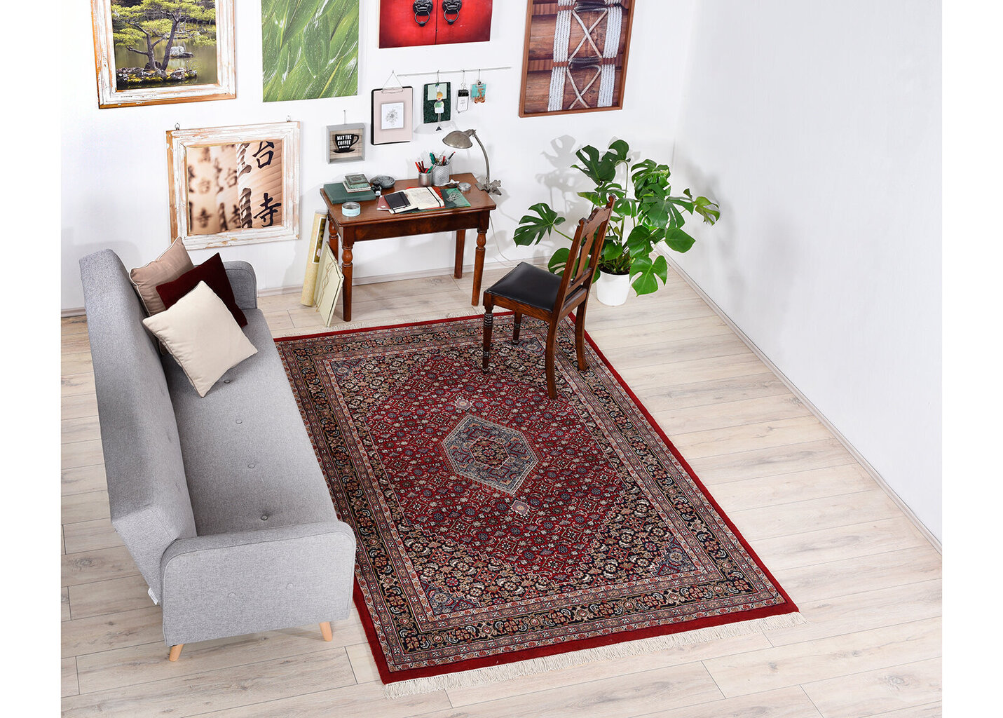 Theko Benares Bidjar 9- Matto, 70x140 cm hinta ja tiedot | Isot matot | hobbyhall.fi