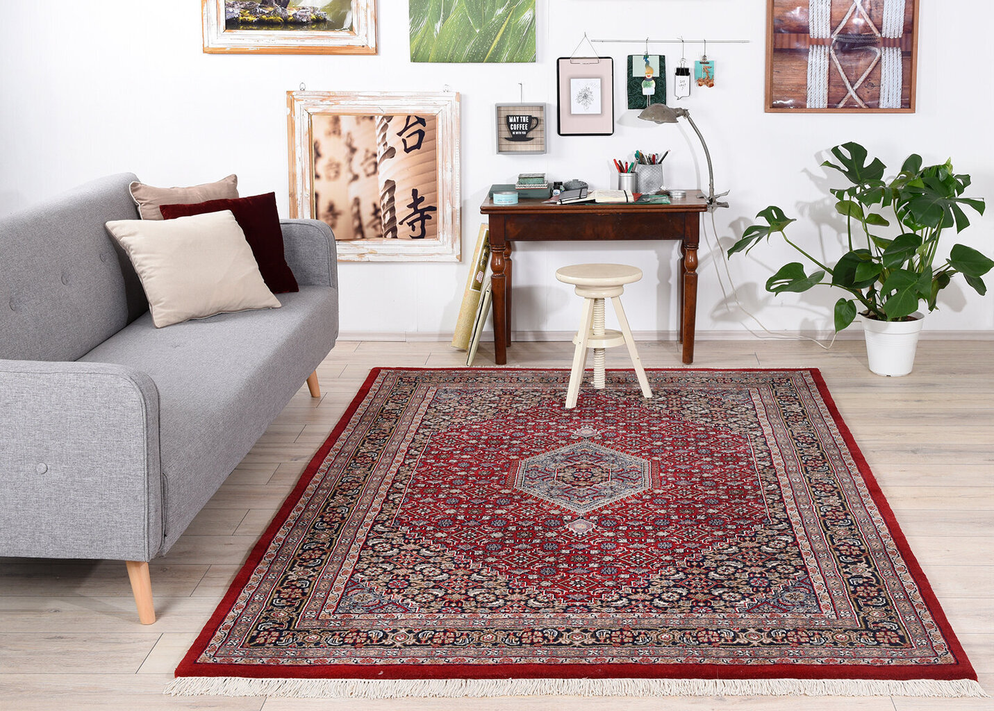 Theko Benares Bidjar 9- Matto, 250x300 cm 120 x 170 cm hinta ja tiedot | Isot matot | hobbyhall.fi