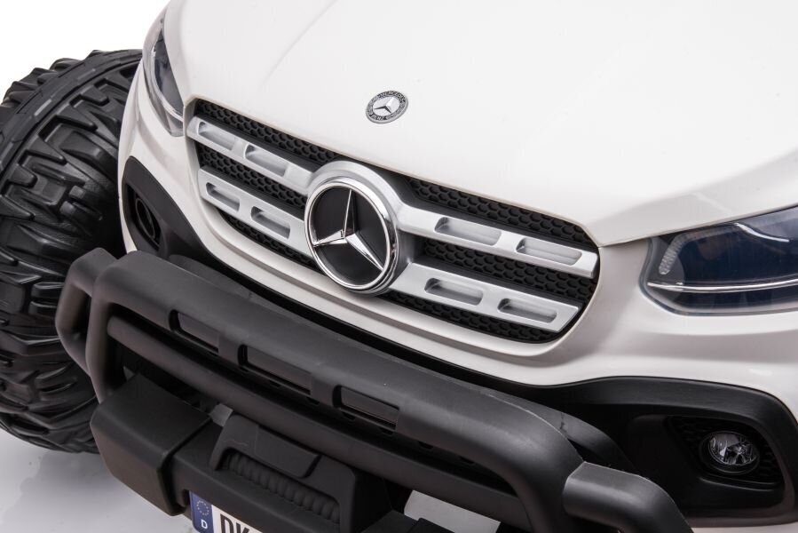 Lasten sähköauto Mercedes DK-MT950 4x4, valkoinen hinta ja tiedot | Lasten sähköautot | hobbyhall.fi