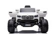 Lasten sähköauto Mercedes DK-MT950 4x4, valkoinen hinta ja tiedot | Lasten sähköautot | hobbyhall.fi