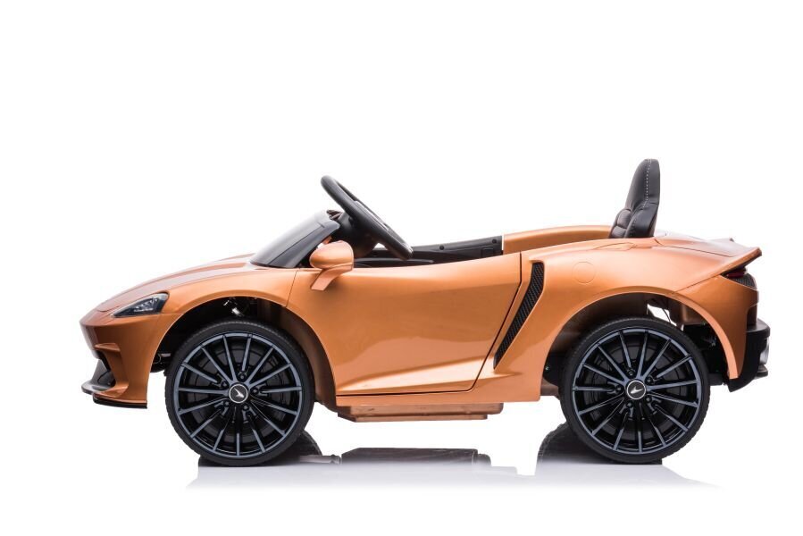 Lasten sähköauto McLaren GT 12V, lakattu kulta hinta ja tiedot | Lasten sähköautot | hobbyhall.fi