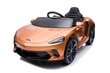 Lasten sähköauto McLaren GT 12V, lakattu kulta hinta ja tiedot | Lasten sähköautot | hobbyhall.fi