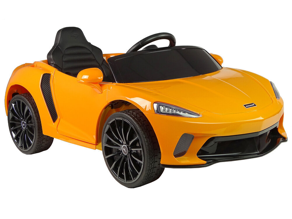 Lasten sähköauto McLaren GT 12V, lakattu oranssi hinta ja tiedot | Lasten sähköautot | hobbyhall.fi