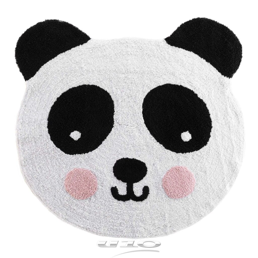 Douceur d'Intérieur Panda -matto, Ø 90 cm hinta ja tiedot | Isot matot | hobbyhall.fi