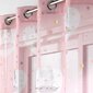 Douceur d'Intérieur Petite Etoile -verho, vaaleanpunainen, 140 x 280 cm hinta ja tiedot | Verhot | hobbyhall.fi