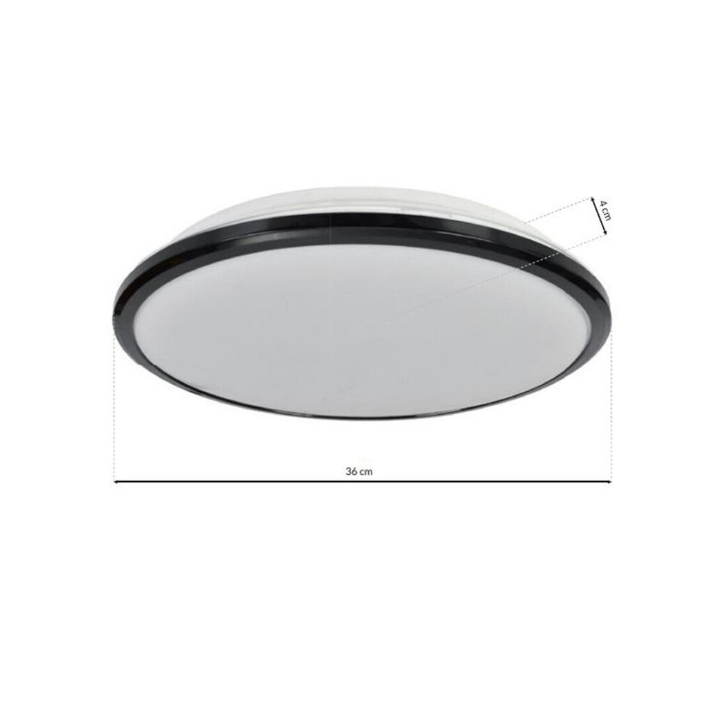 Eko-Light Terma Black LED-kattovalaisin, 28W hinta ja tiedot | Kattovalaisimet | hobbyhall.fi