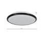 Eko-Light Terma Black LED-kattovalaisin, 28W hinta ja tiedot | Kattovalaisimet | hobbyhall.fi