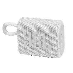 JBL Go 3, valkoinen hinta ja tiedot | Kaiuttimet | hobbyhall.fi