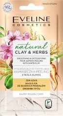 Kasvonaamio Eveline Natural Clay & Herbs, 8 ml hinta ja tiedot | Kasvonaamiot ja silmänalusaamiot | hobbyhall.fi