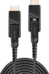 Lindy-kaapeli, HDMI - HDMI. Pituus : 20 metriä hinta ja tiedot | Kaapelit ja adapterit | hobbyhall.fi