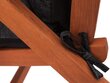 Tuolityyny Hobbygarden Basia Ekolen 48 cm, musta hinta ja tiedot | Istuintyynyt, pehmusteet ja päälliset | hobbyhall.fi