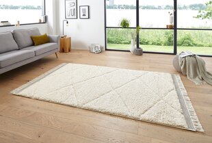 Mint Rugs New Handira Danaki -matto, kapea, 80 x 150 cm, kerma hinta ja tiedot | Isot matot | hobbyhall.fi