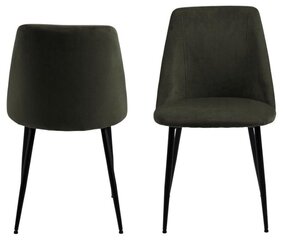 Ruokapöydän tuolit, Ines, 4 kpl, vihreä hinta ja tiedot | Ruokapöydän tuolit | hobbyhall.fi