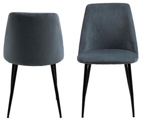 Ruokapöydän tuolit, Ines, 4 kpl, harmaa hinta ja tiedot | Ruokapöydän tuolit | hobbyhall.fi