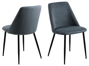Ruokapöydän tuolit, Ines, 4 kpl, harmaa hinta ja tiedot | Ruokapöydän tuolit | hobbyhall.fi