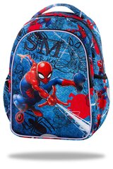 Valgustusega Reppu CoolPack Joy S LED Ämblikmees (Spiderman Denim) B47304 hinta ja tiedot | Koulureput ja -laukut | hobbyhall.fi